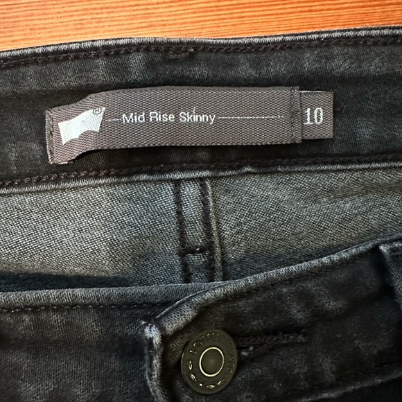 Levi black skinny jeans - Picture 4 of 4